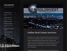 Tablet Screenshot of cool2invest.com